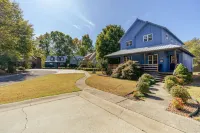 Cozy Fireplace and River Access with Gazebo - Charming Bright Oasis