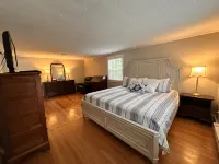 Spacious Fenced Yard and Short Walk to Beach - Charming Coastal Haven