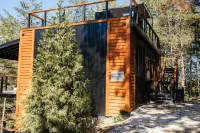 Stunning Rooftop Cabin with HotTub, WiFi, Views 매니패 카운티 호텔