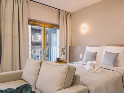 Puerto 12 Luksusowe Studio Balkon Nad Portem