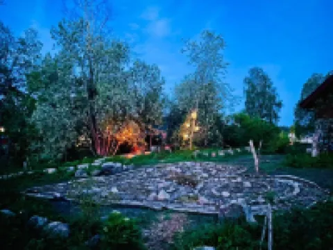 Romantic Spa Villa with Fireplace by the Lake Hotel di 