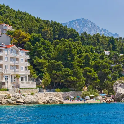 Hotel Sunceva Postelja Brela Hotels near Punta Rata Beach