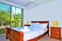 Sandcastles on Currumbin Beach