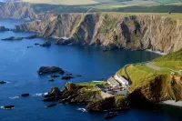 Hartland Quay Hotel - Parkplatz