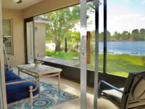 Florida Sunset by the lake