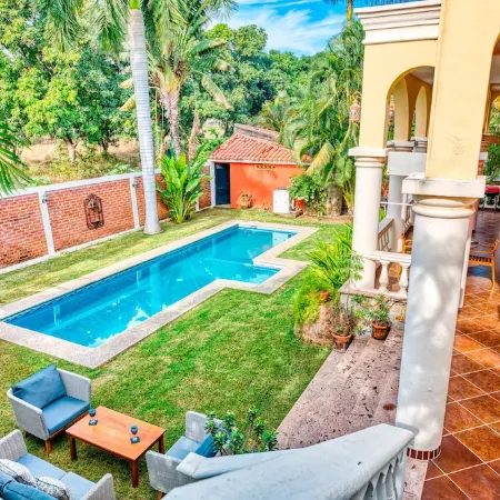 Gorgeous Hacienda-style, private Casa de Paz, with 24-hour gated security
