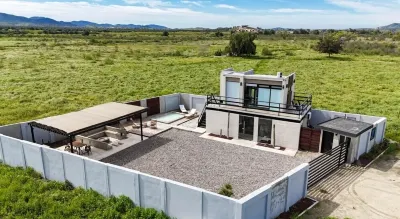 House of Gemini is a secluded property in the center of Valle de Guadalupe Hotels near Casta De Vinos
