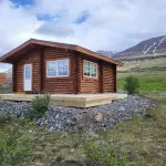 Family Log House in the rural North Iceland. Brand new with a stunning view. Hoteles cerca de Bolugil Waterfall (Bólugilsfoss)