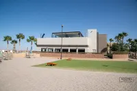 Oceanfront ground level condo on a Private Beach in a lovely resort!