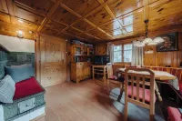 Vacation apartment with the charm of the Montafon. Terrace with a view of the mountains