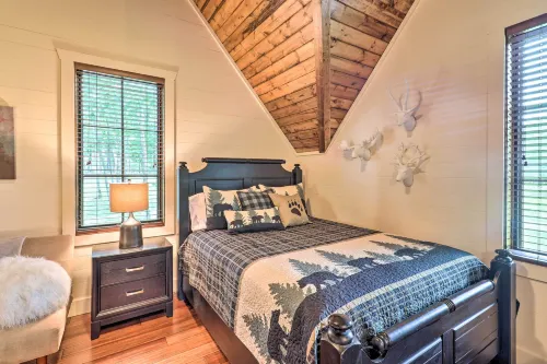 Hike, Fish & Golf! Serene Mtn Retreat in Glenville - Haustierfreundliche