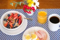 Harborside Inn - Desayuno