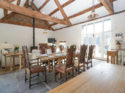 White Haywood Barn