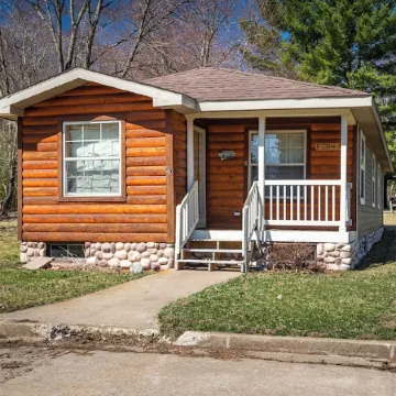 The Fish Cabin at the Riviera Resort in Neillsville, Wisconsin!