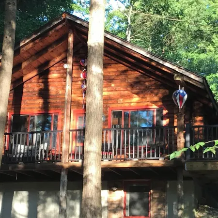 Log Cabin - Lake Pauline Waterfront - 2 Miles To Okemo Mountain/Jackson Gore