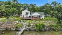 Sunset Cottage on Grand: Waterfront Views - Dock - Fire Pit - Boat Parking