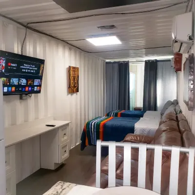 2-Bed Shipping Container w/High-Speed Internet"