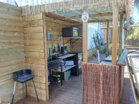 Cozy campground in beautiful Salobrena with WiFi, AC