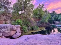 Over 100 acre longhorn ranch to enjoy hiking, star gazing, and wildlife viewing.