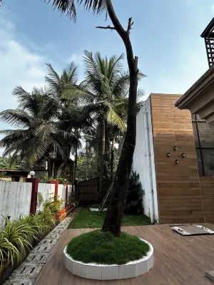 BlueCouch- 1BHK w/pool & Sunset View Nr Vagator