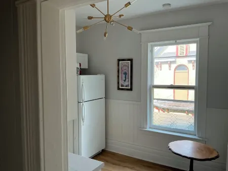 Fully furnished apartment in quiet century home available for short term rental.