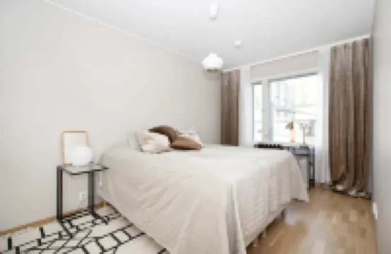Stylish Nordic 2BR Apartment with Sauna Hotels in 