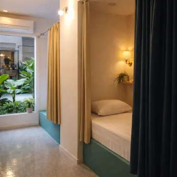 Beds in Garden Hostel Sdn Bhd