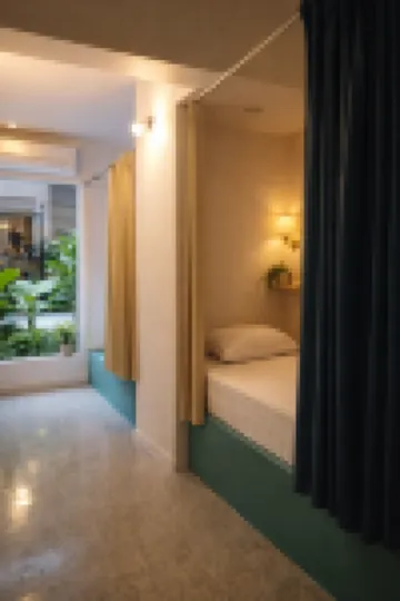 Beds in Garden Hostel Sdn Bhd