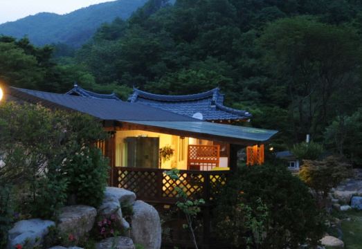 지리산 펜션 풍경