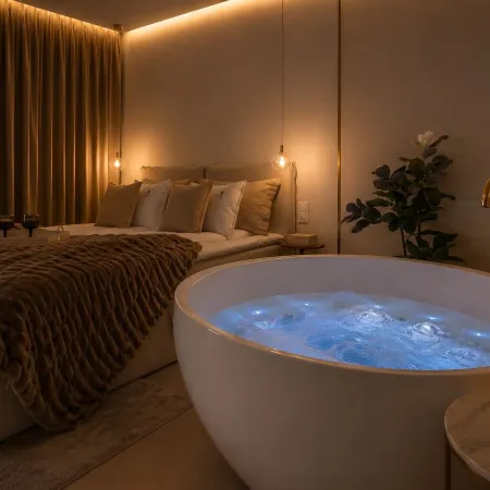 Bubble Love Suites - Jacuzzi & Parking
