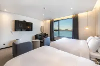 Brown Dot Hotel Ulsan Jangsaengpo - balcón