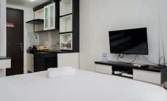 Simply Monochrome and Minimalist Studio at Serpong Greenview Apartment