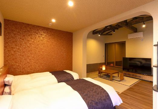 Sansou Shikian의 전통적인 일본식 객실 내부