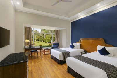 デラックスルーム(ツインベッド×2) ラマダ カジュラホの写真