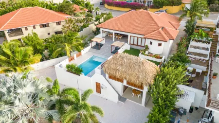 Luxurious Villa Blou, Steps from Beach Jan Thiel