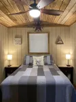 Cabin where the black top ends… Cabin 2
