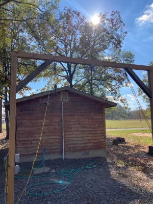 South Arkansas Cabins  your home away from home   ( the man cave)