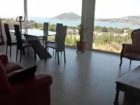 Panoramic ocean view at the foot of the Esterel Massif