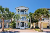 On 30A, Best View in Seacrest, 2 Primary, Large Roof deck, Balcony off 4 bdrms - Jacuzzi
