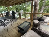 Charming 3 bedroom, 2 bath house with dock & outdoor spaces in Sunrise Beach.