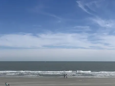 Beachfront 2-bedroom condo just steps away from sand, surf and sun.