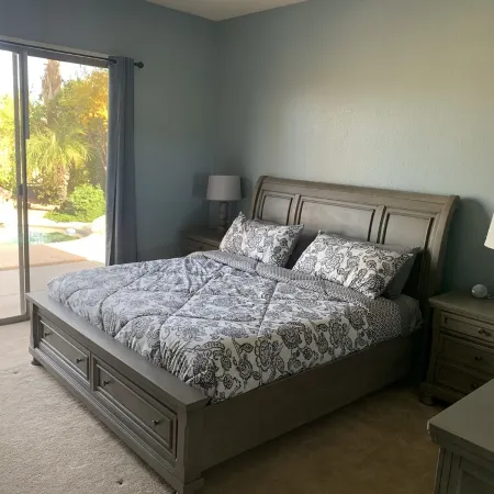 Four bedroom home on golf course.