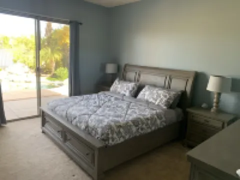 Four bedroom home on golf course.