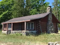 Rustic Authentic Michigan Log Cabin