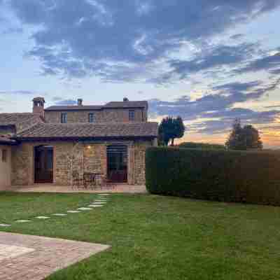 Villa with private pool and panoramic view in beautiful Val d'Orcia Hotel Exterior