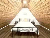 Bass Luxury Tiny Cabin on Lake with Jump Houses
