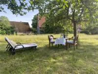 Stylish and bright apartment in a listed half-timbered house with a large garden Hotels in der Nähe von Lübelner Mühle