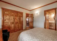 Log cabin style home on secluded 48 acre property