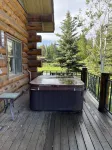 Tweek's Cabin- luxury cabin with yard, fire pit, and hot tub!!!