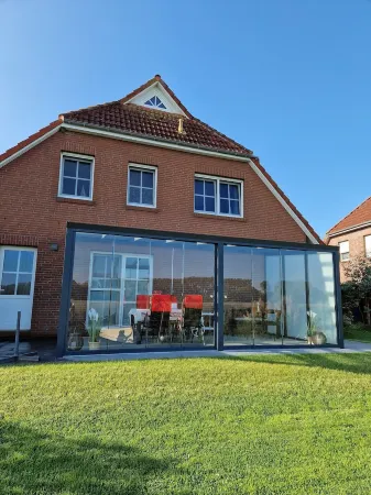 Apartment Blick am Tief ⭐️⭐️⭐️⭐️ Отели в г. Дорнум